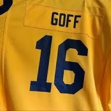 NFL LA Rams 16 Jared Goff jersey