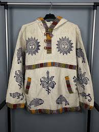 Nepal Traditional Handmade Knit Hoodie Jacket Custom, Men's (Size Medium)
