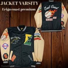outerwear erigo varsity jacket baseball EAST COAST PRIA WANITA ORIGINA - L