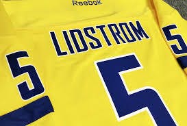 Vintage-nwt-s Nicklas Lidstrom Team Sweden National Patch Licensed